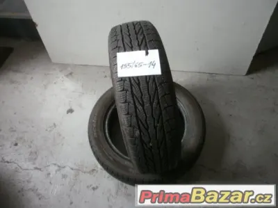 Prodám 2 x zimní pneu Apollo 155/65-14