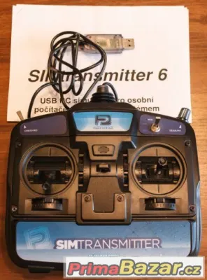 RC simulátor SIM Transmitter6