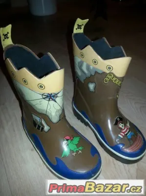 Chlapecké holínky/gumáčky , vel. 23, jako nové