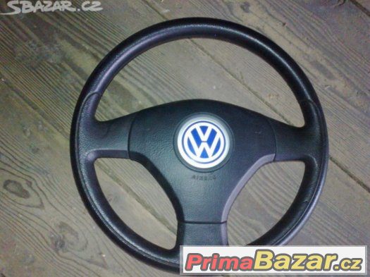 vw airbag golf passat jetta volant dřevěný – fotografie 2