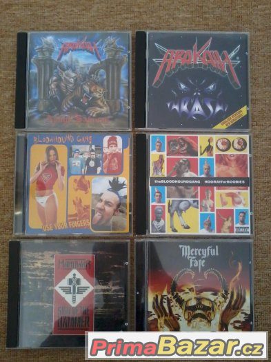 CD Arakain,Bloodhound Gang,Manowar,Mercyful Fate – fotografie 1
