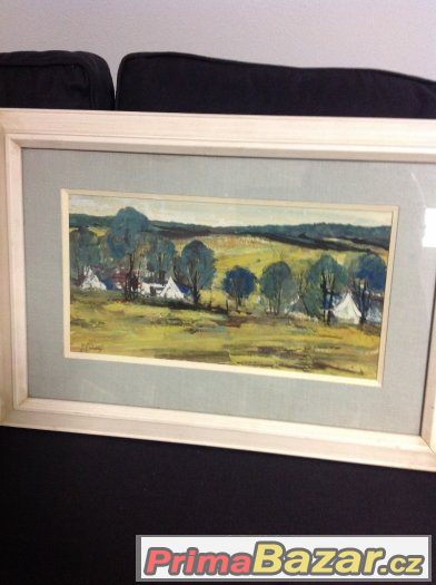 Obraz - Vesnice , autor SADOVSKÝ 63x44cm – fotografie 1