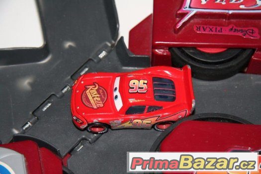 Elektrická autodráha zn.The Cars vč.autíčka Lighting McQueen – fotografie 3