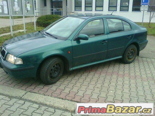octavia 1.6 GLX polopřevod,bez TP,SPZ,dokladů přestavbu – fotografie 1