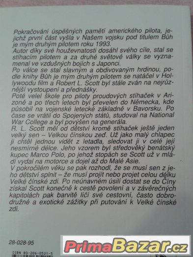 Kniha Ten den mi patřilo nebe: Robert Lee Scott – fotografie 2