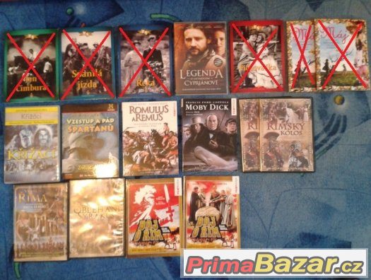DVD filmy z časopisů - CZ a historické filmy – fotografie 1