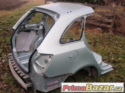 Zadní část skeletu na Škoda Fabia II Combi – fotografie 1