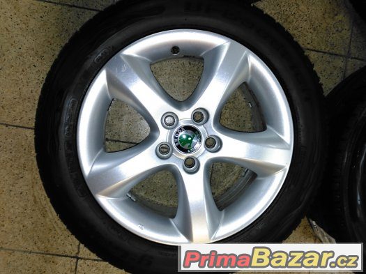 Škoda Fabia II, Roomster – letní sada orig. 15“ Al kol – fotografie 5