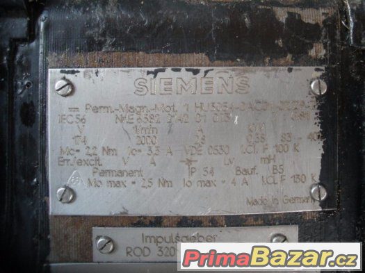 siemens stejnosměrný motor – fotografie 2