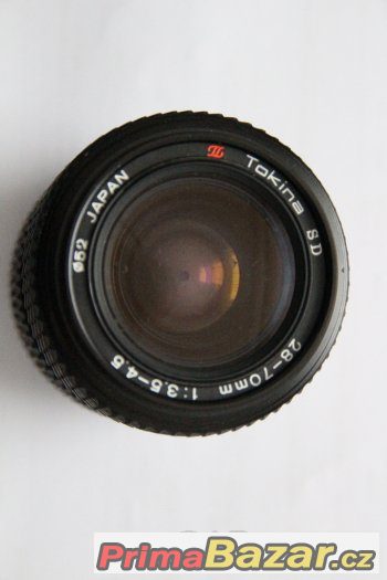 Objektiv Tokina SD 28-70 mm 1:3,5-4,5 bajonet Pentax K – fotografie 1