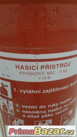 Prodam prasove hasici pristroje. – fotografie 3