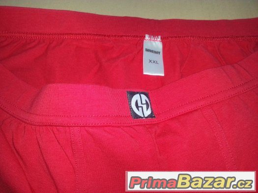 Značkové červené boxerky – fotografie 2