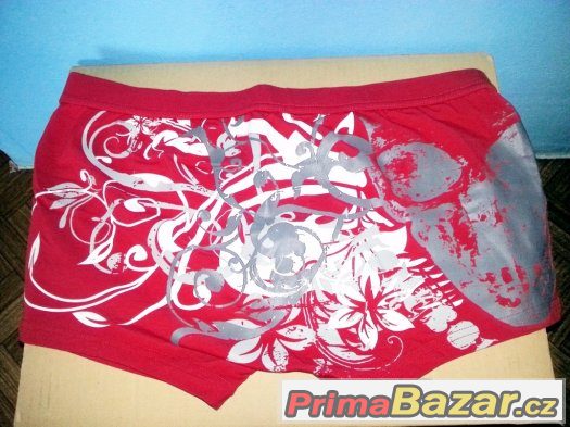 Značkové červené boxerky – fotografie 3