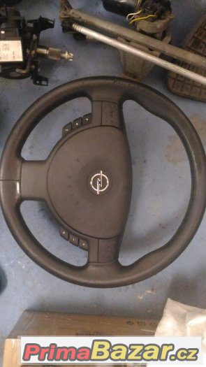 Volant Opel Corsa C GSi, bag, kůže, multifunkce – fotografie 1