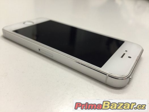 iPhone 5S, Silver, 16GB, TOP stav, kompletní balení + obal, – fotografie 4