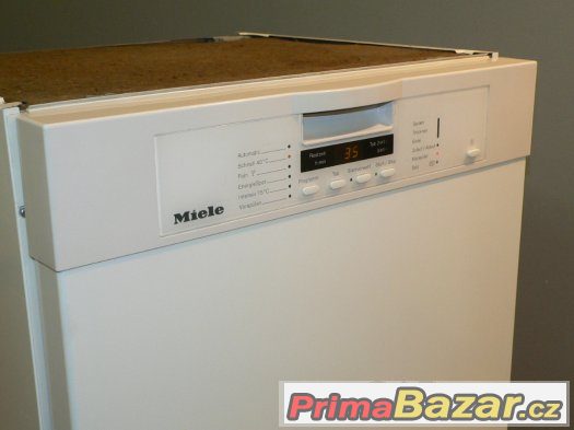 Myčka Miele bílá G1290SC, tři koše – fotografie 5