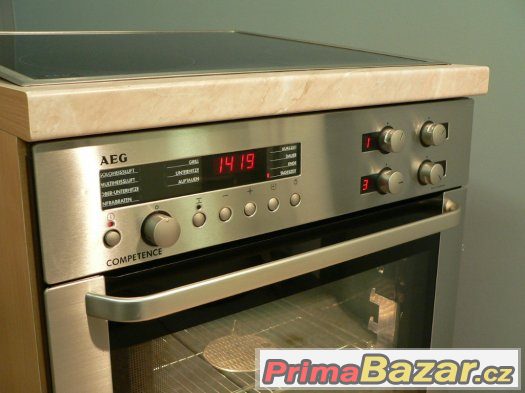 Nerezový sporák AEG competence E8300-M – fotografie 1