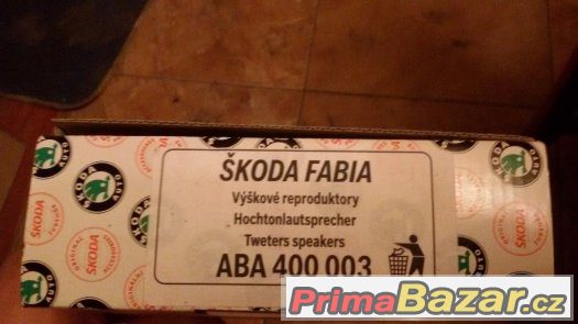Reproduktory Škoda Fabia - Nabídka – fotografie 1