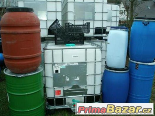 sud barel hobok bečka potravinovy plast – fotografie 1