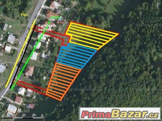 Prodej stavebního pozemku Zlín- Trnava – fotografie 1