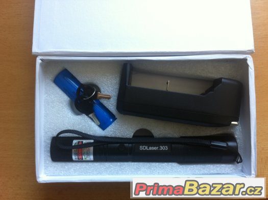 Zelený laser 2000mW green laser – fotografie 1