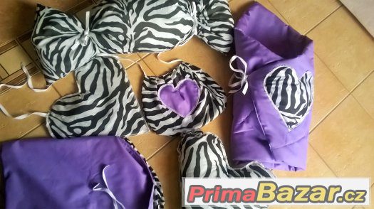 POSTÝLKA  lila  S VÝBAVOU  -   MODERNÍ OBOUSTRANNÝ  ...XXXXL – fotografie 4