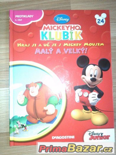 Nová knížka Mickeyho klubík,sešli se nám dvě stejné – fotografie 1