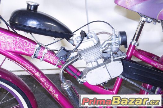 Jízdní kolo FELT Retro s přídavným motorem 80ccm – fotografie 2