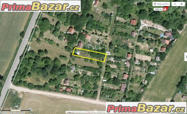 Zahrada v zahr. osadě v obci Křelov 421 m2 – fotografie 1