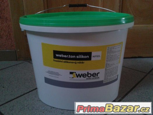 WEBER.Ton silikon - fasádní nátěr 25kg – fotografie 1