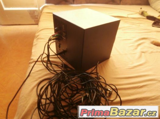 Subwofer X-620 +kabeláž,digi zvuk 6,1 – fotografie 4