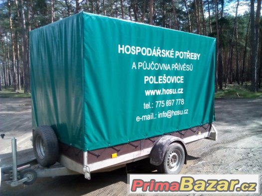Přívěsný vozík VEZEKO 3,15m x 1,82m x 1,95m 1600kg – fotografie 1