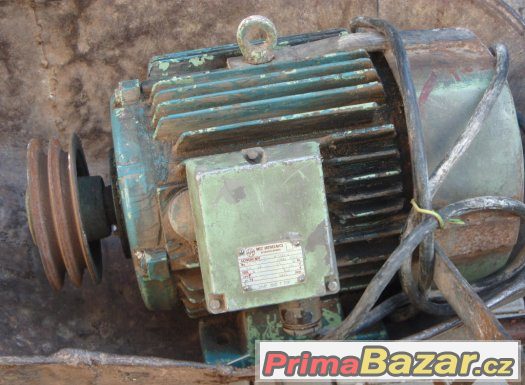 Elektromotor MEZ Mohelnice 7,5 kW, 2920 ot./min. – fotografie 1