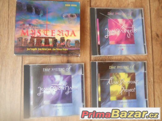 3 CD Mysterija - Vangelis, Jarre, Alan Parsons Project – fotografie 1