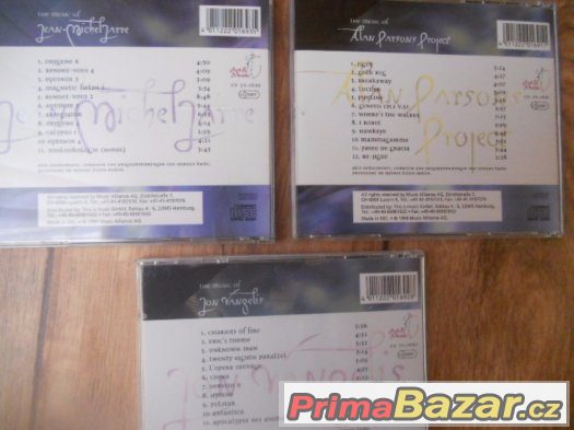 3 CD Mysterija - Vangelis, Jarre, Alan Parsons Project – fotografie 2