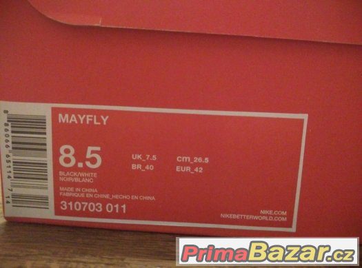 NIKE MAYFLY zcela nové, nepoužité (US 8.5, EUR 42, CM 26.5). – fotografie 4