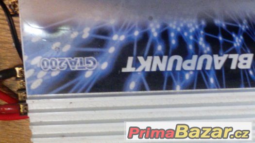 subwoofer + zesilovac BLAUKPUNKT GTA200  2X100/1 X 400 – fotografie 5