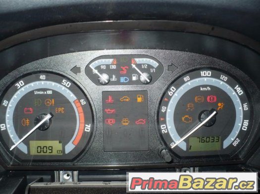 Budíky s pal. počítačem + PIN kód Fabia 1 facelift 2004-2009 – fotografie 3