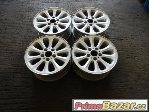Alu kola originál BMW BORBET rozteč 5x120 6,5Jx16xEH2 ET28, – fotografie 2