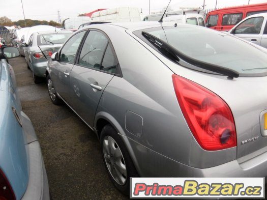 nissan primera 2.2 dci rv.03,6ti kvalt dovoz anglie. – fotografie 3