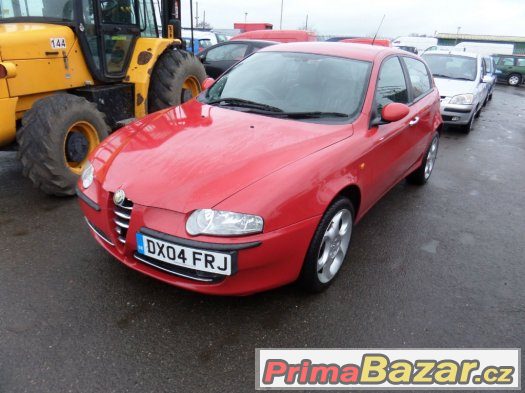 alfa romeo 147 2.0benzin.rv.04 dovoz anglie. – fotografie 1