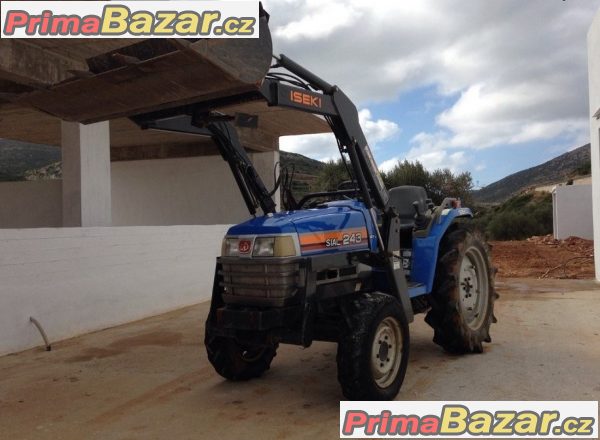 Moderní malotraktor Iseki SIAL - 2009 + čelní nakladač! – fotografie 2