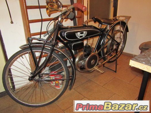 Řemenový motocykl – fotografie 1