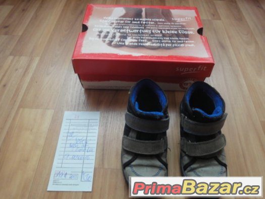 Značkové dětské boty Superfit z Gore-Tex vel. 28. Délka stél – fotografie 1