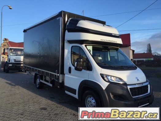 Peugeot Boxer 3l - 180 ps , valník-10 pal , spaní, skladem. – fotografie 1