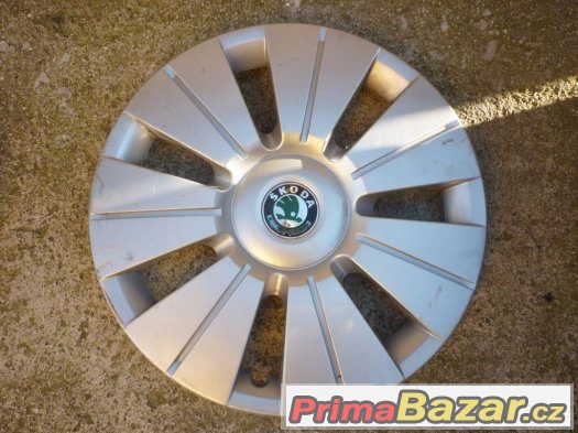 originál poklice Škoda Fabia 14" sada 4 ks – fotografie 3