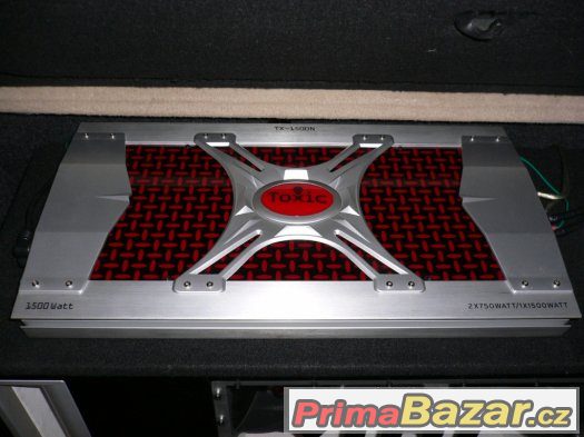 Subwoofer JBL,zesilovač TOXIC – fotografie 2