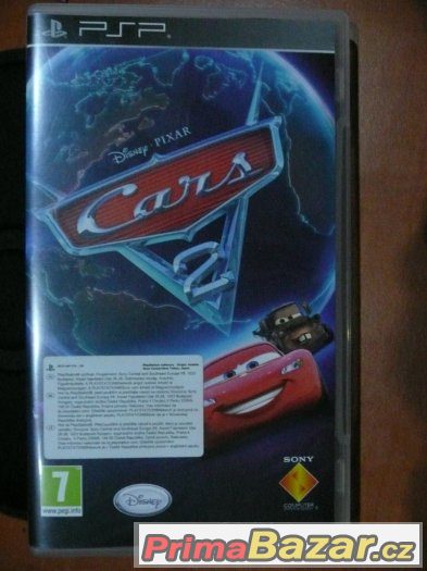 hra na PSP- Cars 2 – fotografie 1