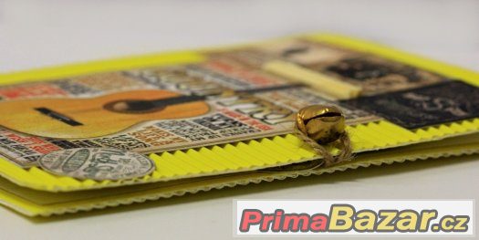 Retro přání "Kytara" - NOVÉ – fotografie 2