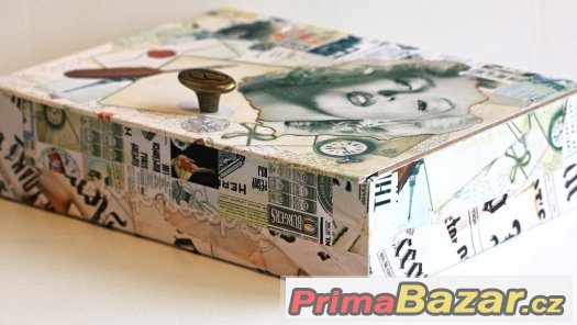 Krabička retro "Merilin Monroe" na drobnůstky – fotografie 2